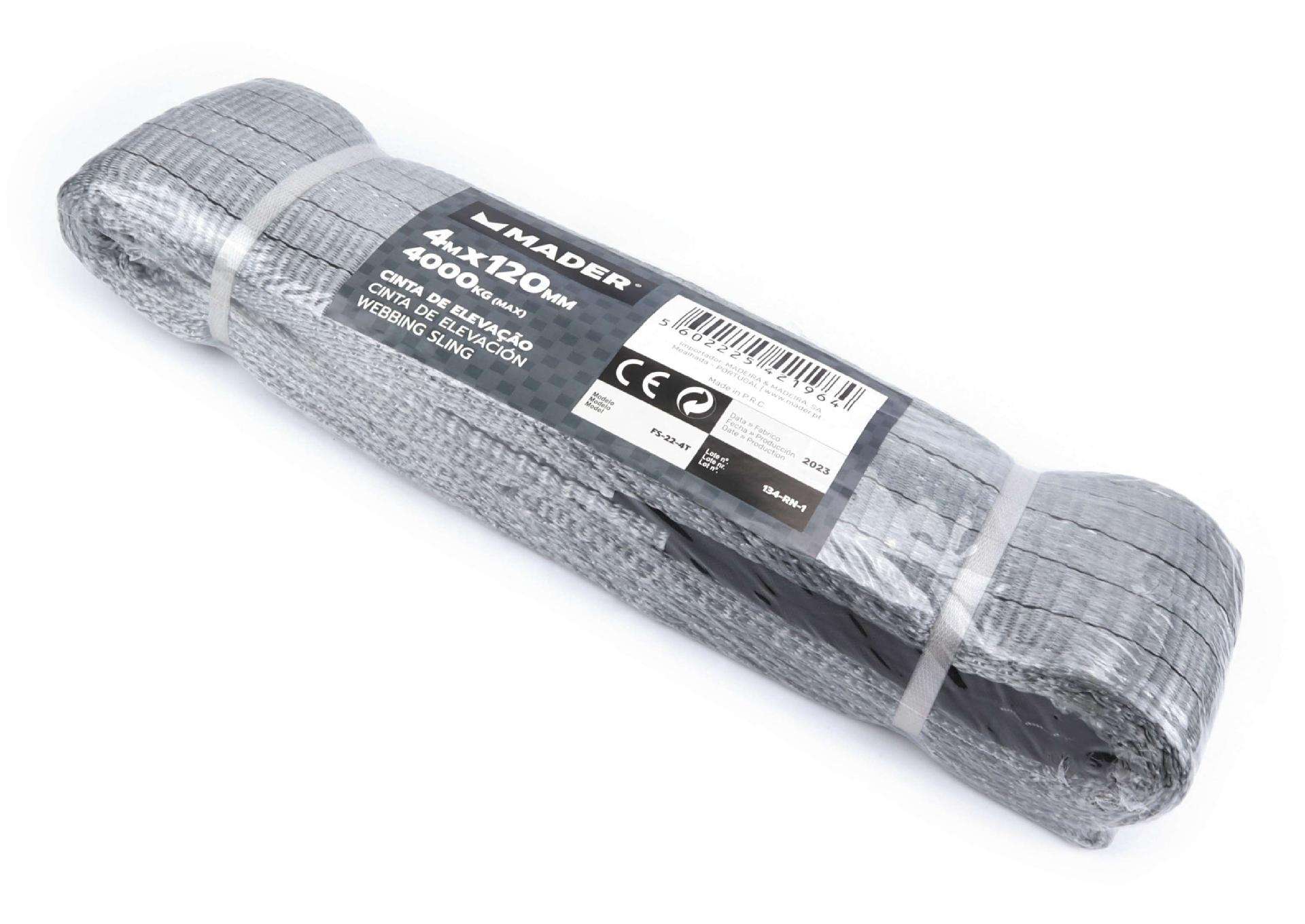 CINTA ELEVAÇÃO-4 TONELADAS 4MÉTROS refª 42196 MADER