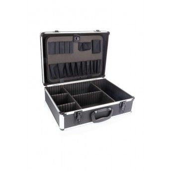 Mala ferramentas tipo diplomata, Preta ref 42008 Mader