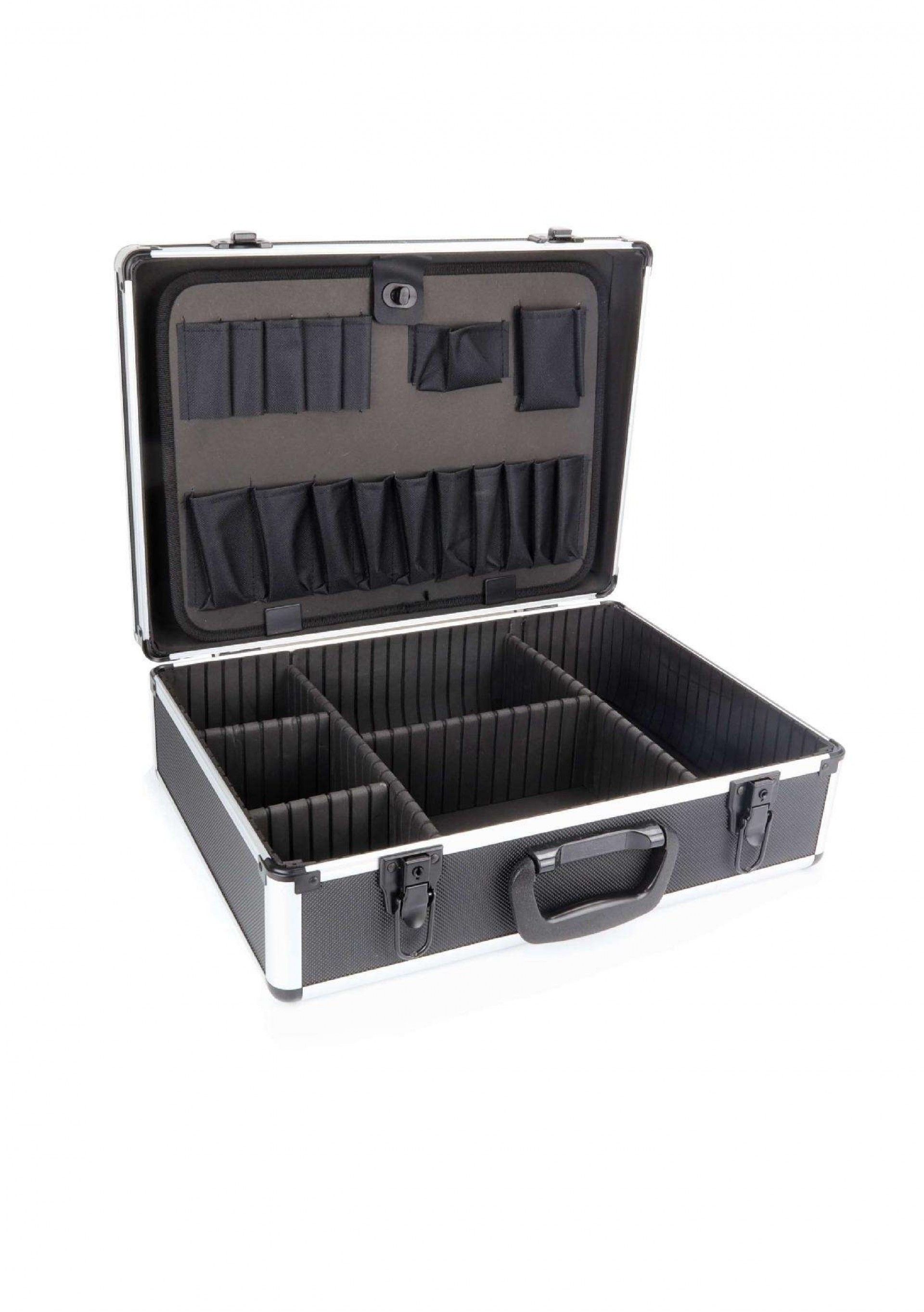 Mala ferramentas tipo diplomata, Preta refª 42008 Mader