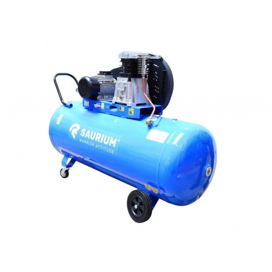 Compressor de Ar, Correia, 270L, 4hp, 10Bar, Trifásico refª 37191 SAURIUM Compressor de Ar, Correia, 270L, 4hp, 10Bar, Trifásico refª 37191 SAURIUM