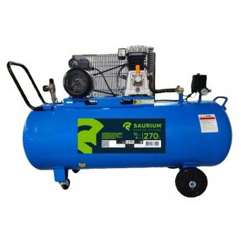 Compressor de Ar, Correia, 270L, 4hp, 10Bar, Trifsico  ref 37190 SAURIUM
