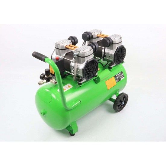 Compressor de Ar, Monobloco, 50L, 4HP, 4 Cabeas, 2 Motores  ref 37187 SAURIUM