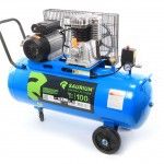 Compressor de Ar, Correia, 100L, 3hp, 10Bar  ref 37188 SAURIUM