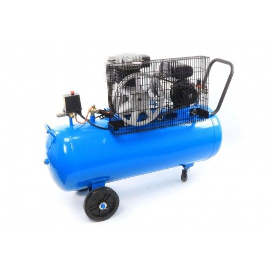 Compressor de Ar, Correia, 100L, 3hp, 10Bar refª 37188 SAURIUM Compressor de Ar, Correia, 100L, 3hp, 10Bar refª 37188 SAURIUM