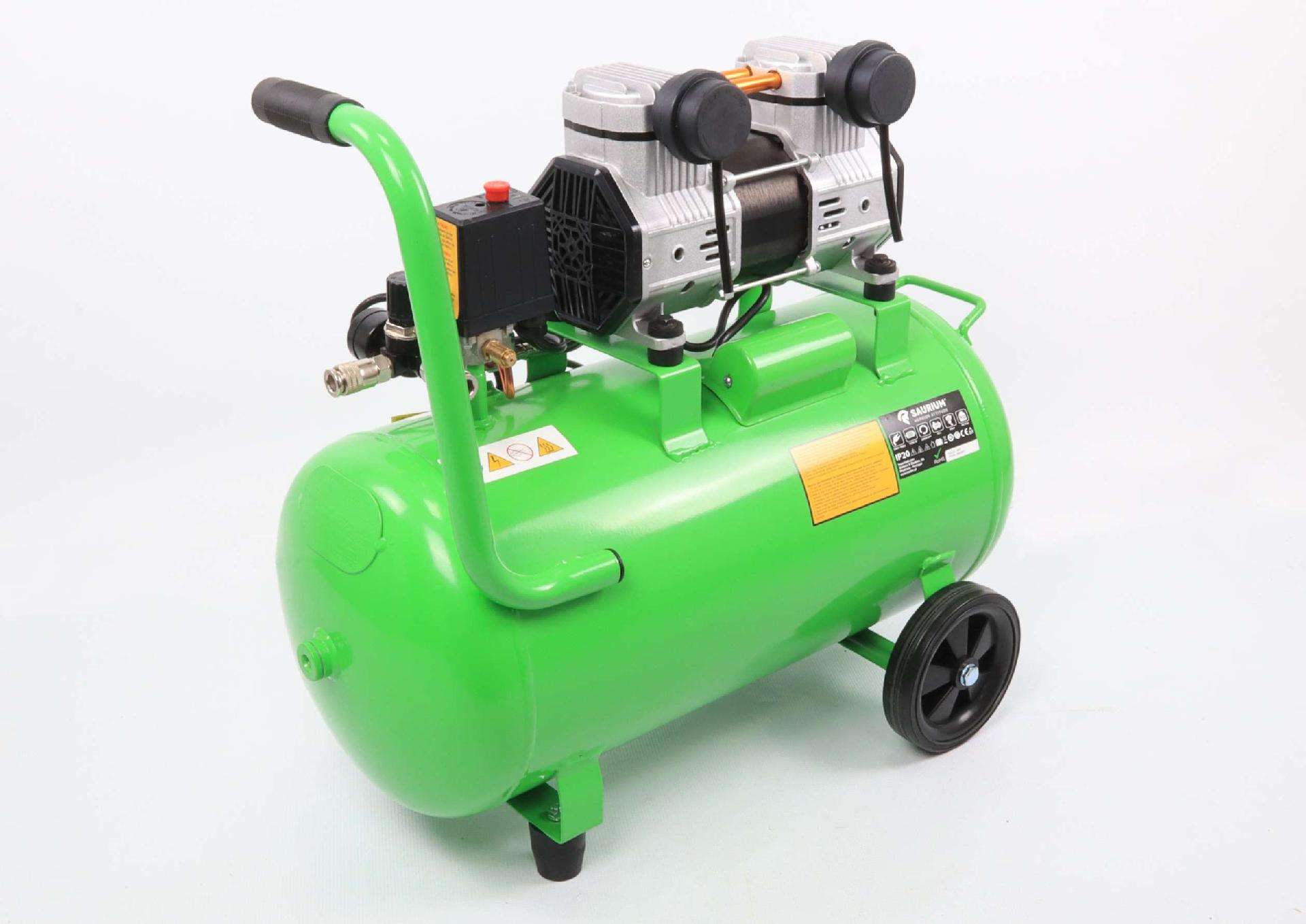 Compressor de Ar, 50L, 2HP, Cabeça Dupla refª 37186 SAURIUM