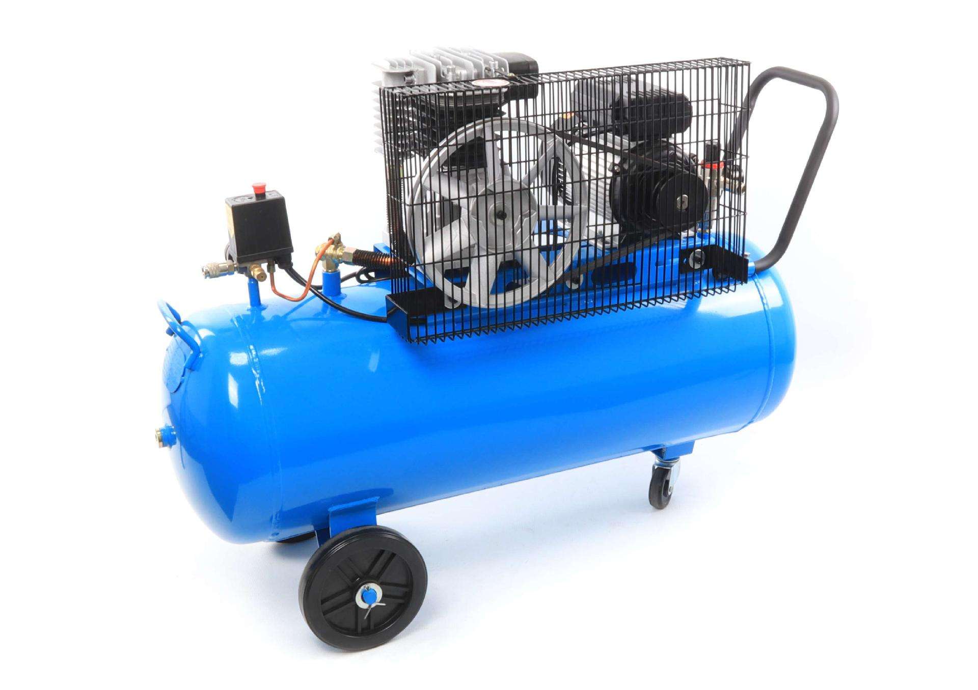 Compressor de Ar, Correia, 100L, 3hp, 10Bar refª 37188 SAURIUM