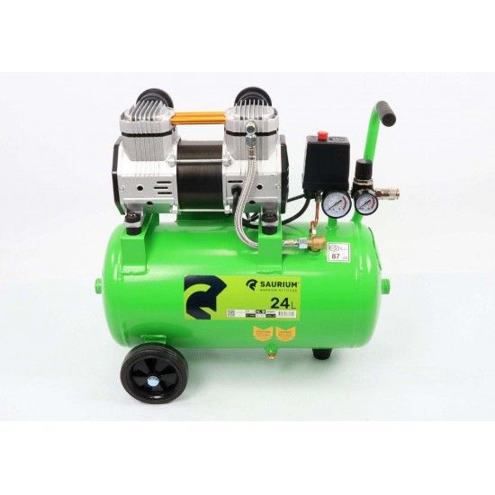 Compressor de Ar, 24L, 2HP, Cabea Dupla  ref 37185 SAURIUM