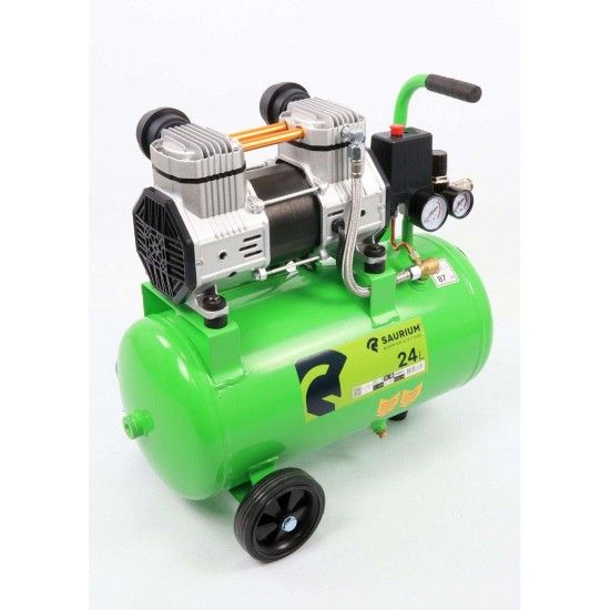 Compressor de Ar, 24L, 2HP, Cabea Dupla  ref 37185 SAURIUM