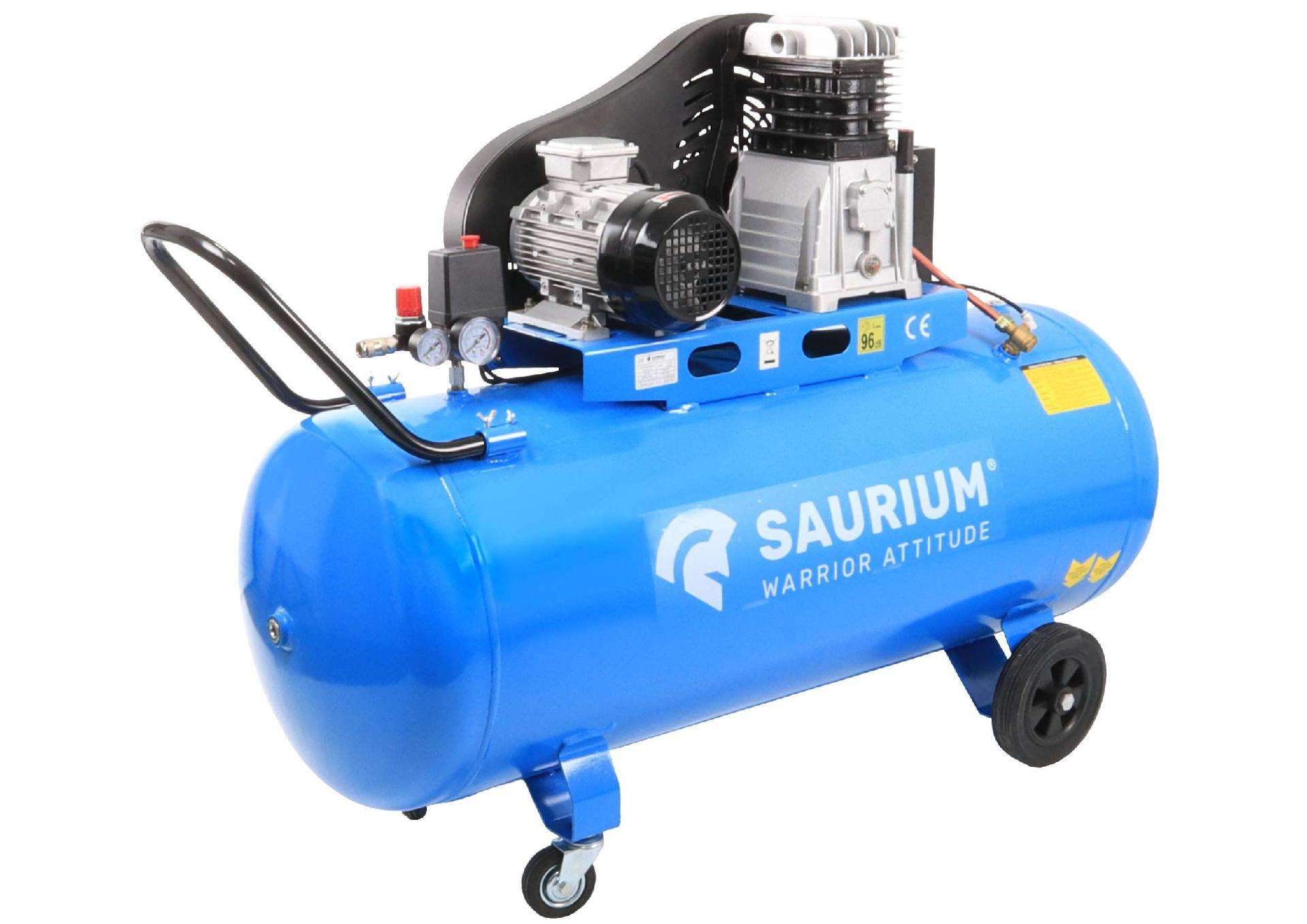 Compressor de Ar Trifásico, 200L, 4HP refª 37183 SAURIUM