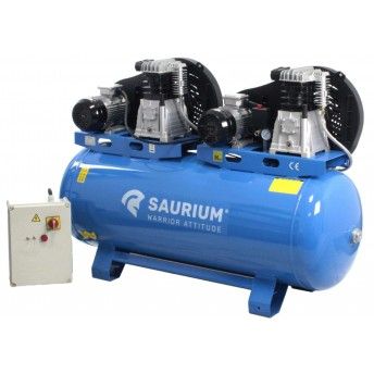 Compressor de Ar Trifsico, 270L, 4HP+4HP  ref 37184 SAURIUM