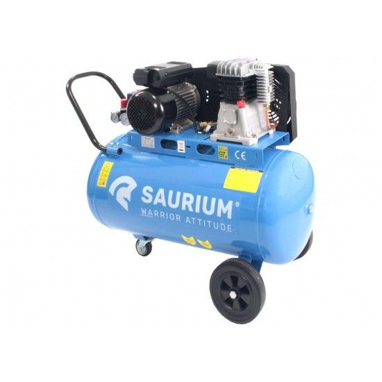 Compressor de Ar Monofásico, 100L, 3HP refª 37181 SAURIUM Compressor de Ar Monofásico, 100L, 3HP refª 37181 SAURIUM