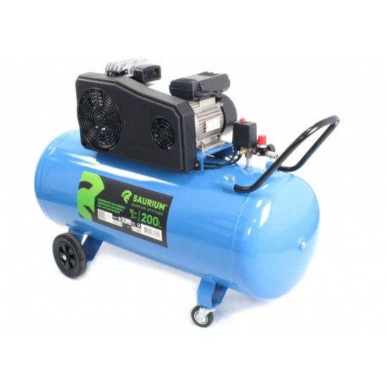 Compressor de Ar Monofsico, 200L, 3HP  ref 37182 SAURIUM