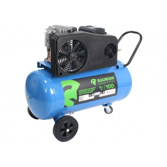 Compressor de Ar Monofásico, 100L, 3HP refª 37181 SAURIUM Compressor de Ar Monofásico, 100L, 3HP refª 37181 SAURIUM