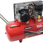 Compressor De Ar Com Correia 100lt 2,75hp C/C Mono ref 37159 MADER