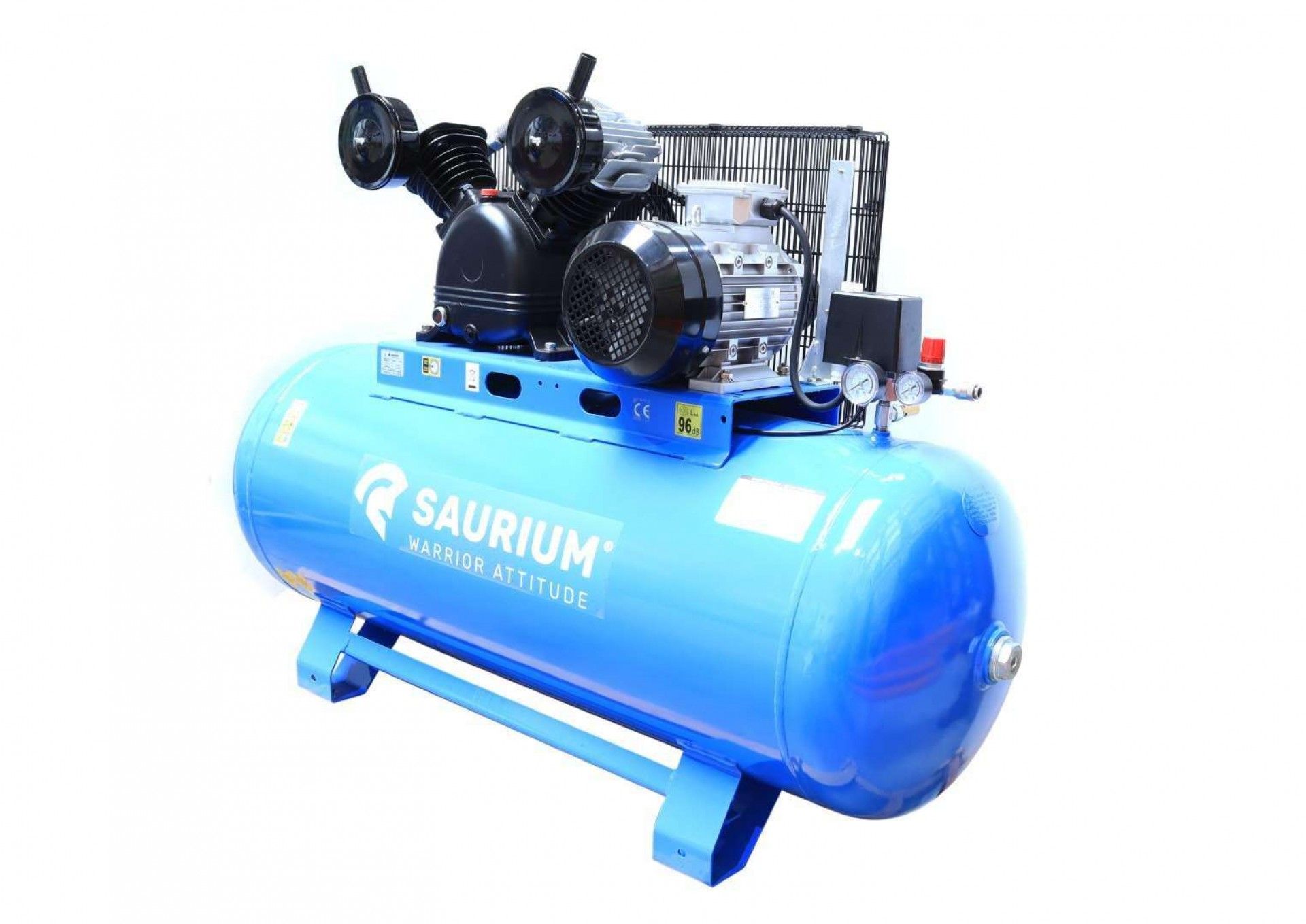 Compressor de Ar, Correia, 270L, 5.5hp, 10Bar, Trifásico refª 37167 SAURIUM