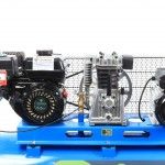 Compressor de Ar, Gasolina + Eltrico, 200L, 5.5HP  ref 37151 SAURIUM
