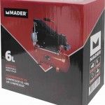 Compressor de Ar 1.5HP 6L -MPT- refª 37134 MADER Compressor de Ar 1.5HP 6L -MPT- refª 37134 MADER