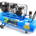 Compressor de Ar, Gasolina + Eltrico, 200L, 5.5HP  ref 37151 SAURIUM
