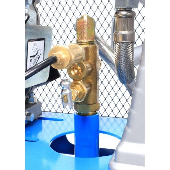 Compressor de Ar, Gasolina + Eltrico, 150L, 5.5HP  ref 37154 SAURIUM