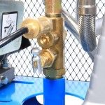 Compressor de Ar, Gasolina + Eltrico, 200L, 5.5HP  ref 37151 SAURIUM