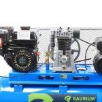 Compressor de Ar, Gasolina + Eltrico, 150L, 5.5HP  ref 37154 SAURIUM