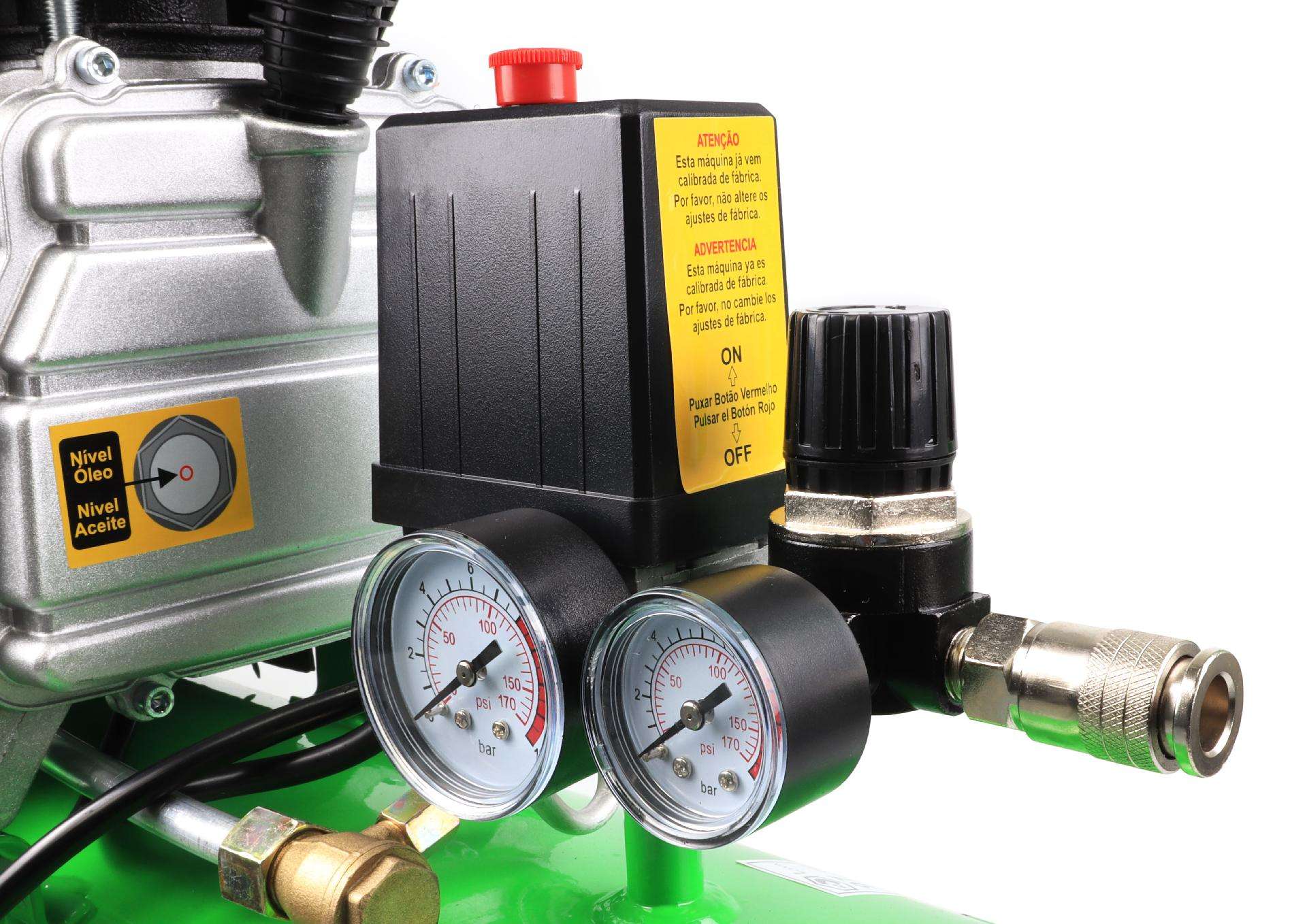 Compressor de Ar, 50L, 1.5HP refª 37129 SAURIUM