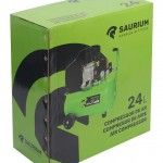 Compressor 24L, 1.5HP, Monofsico  ref 37128 SAURIUM