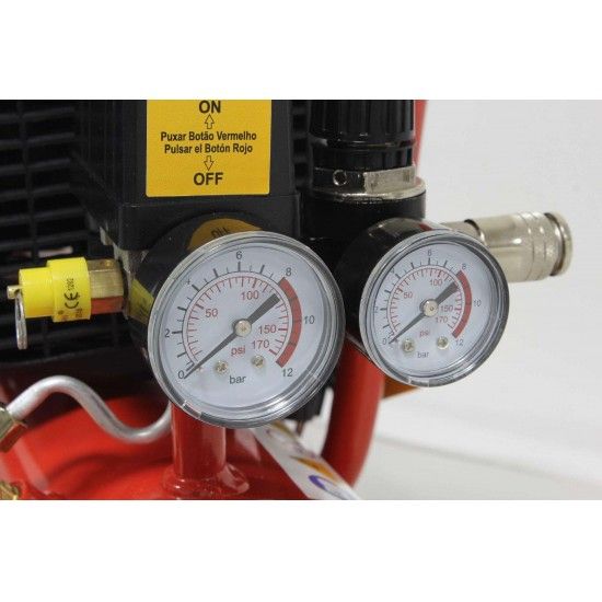 Compressor de Ar 1.5HP 6L -MPT- ref 37134 MADER