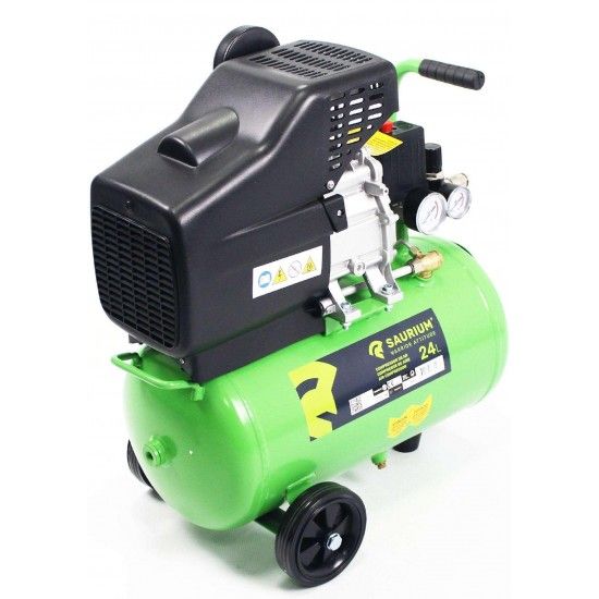 Compressor 24L, 1.5HP, Monofásico  refª 37128 SAURIUM Compressor 24L, 1.5HP, Monofásico  refª 37128 SAURIUM