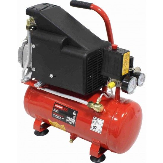 Compressor de Ar 1.5HP 6L -MPT- ref 37134 MADER
