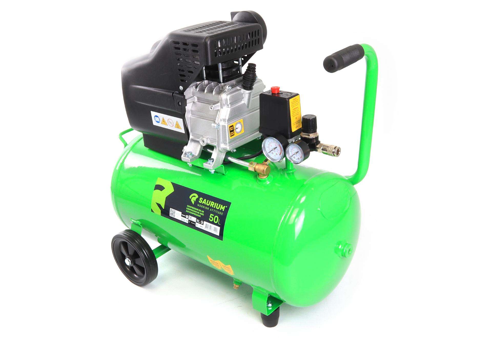 Compressor de Ar, 50L, 1.5HP refª 37129 SAURIUM