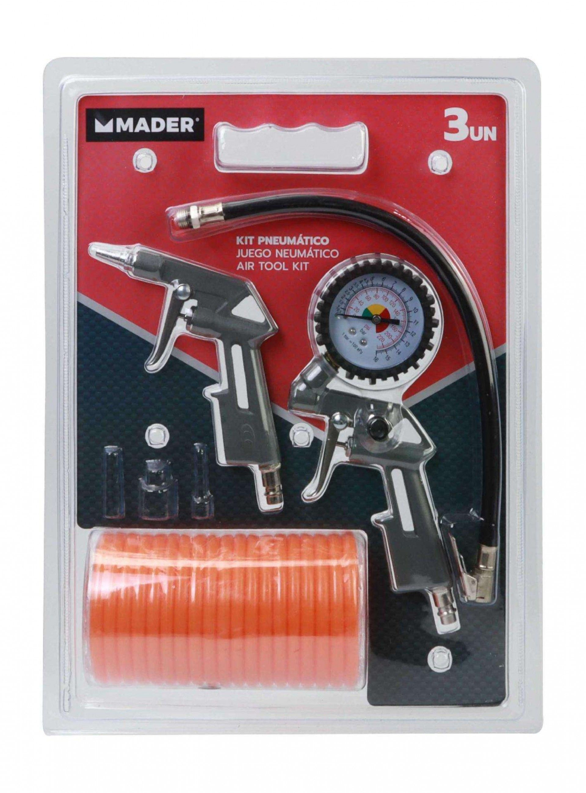 Kit Pneumático, 3Un refª 35211 MADER