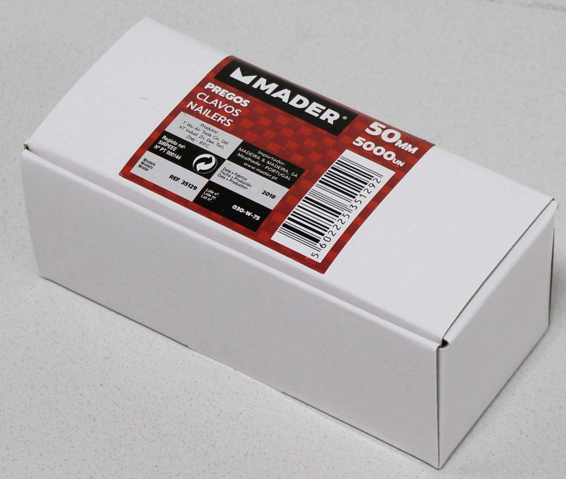 Pregos para Máquina de Pregar, 50mm, 5000Un refª 35129 MADER