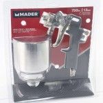 Pistola Pintar, Copo Inferior em Alumnio, 750ml, 1.5mm ref 35086 MADER