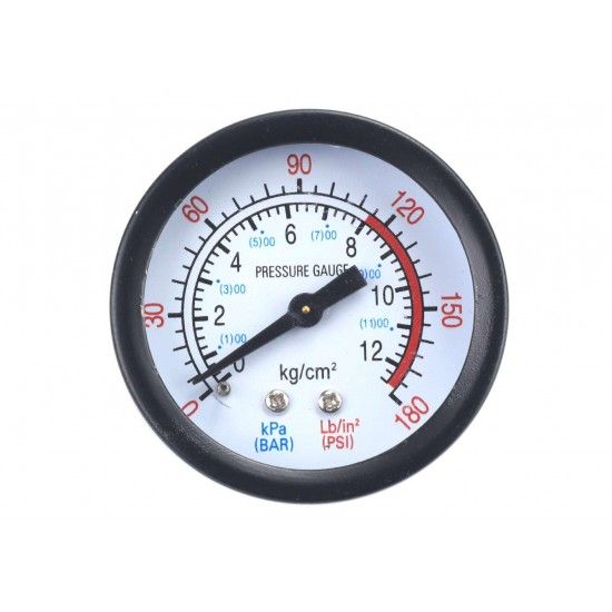 MANOMETRO 1/4 MADER 180PSI