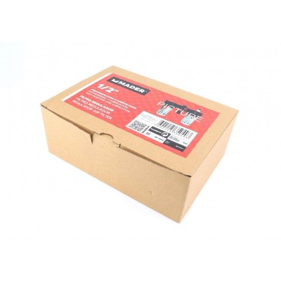 Filtro anti-humidade + Regulador + Lubrificador ½ refª 35049 Mader Filtro anti-humidade + Regulador + Lubrificador ½ refª 35049 Mader