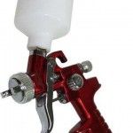 Pistola Pintar, com Copo Superior, 1mm, 125ml ref 35060 MADER