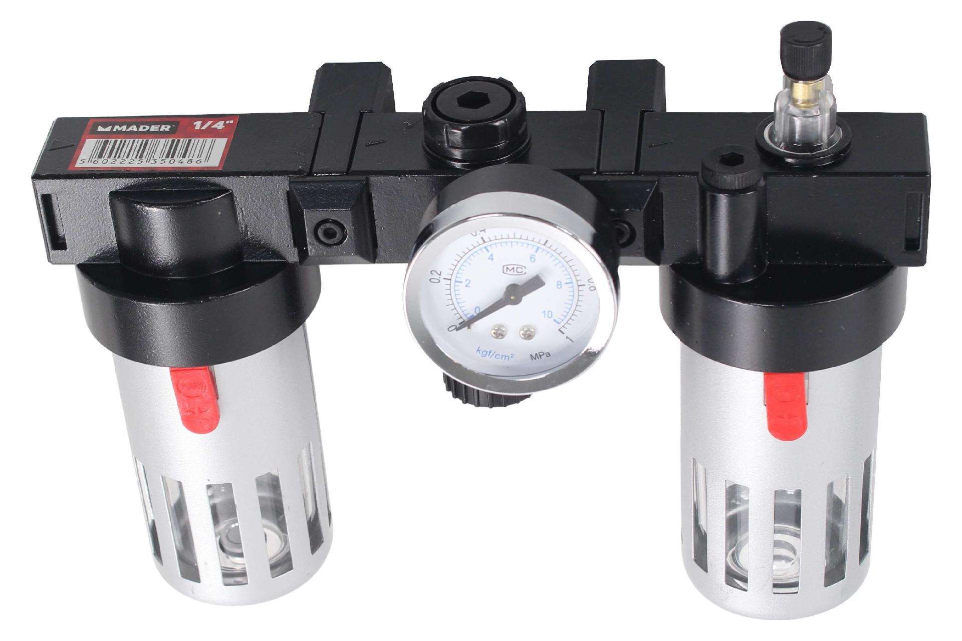 Filtro + Regulador De Pressão 1/4bf4000 refª 35048 MADER