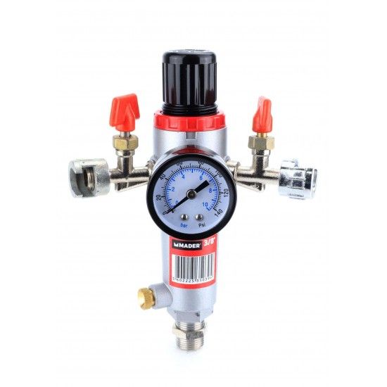 Filtro + Regulador de Pressão, 3/8 refª 35039 MADER Filtro + Regulador de Pressão, 3/8 refª 35039 MADER