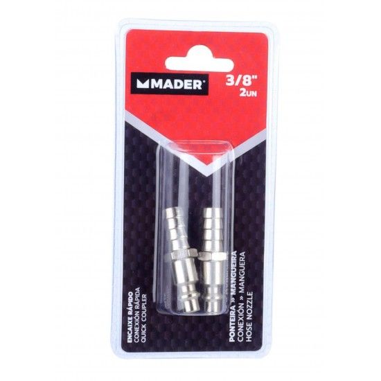 Encaixe Rpido para Mangueira Rgida, 3/8, 2Un ref 35032 MADER