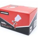 Pistola Pintar, com Copo Superior, 2.5mm, 600ml ref 34902 MADER