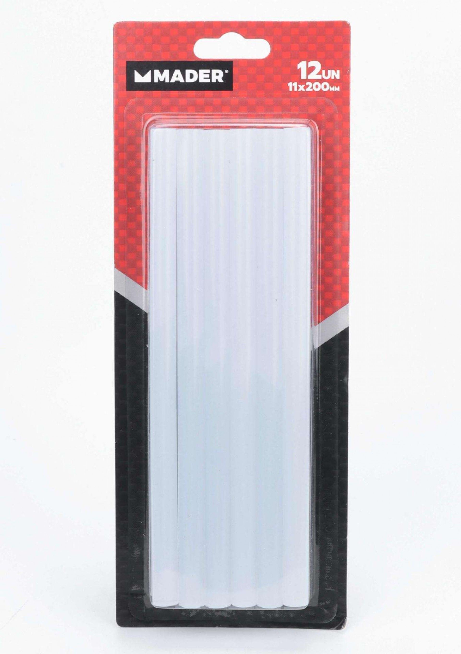 Cola Termofusível, Recarga, 11x200mm, 12un refª 34027 MADER