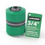 Acessório Clic, Plástico, União, 3/4 refª 33856 MADER Acessório Clic, Plástico, União, 3/4 refª 33856 MADER