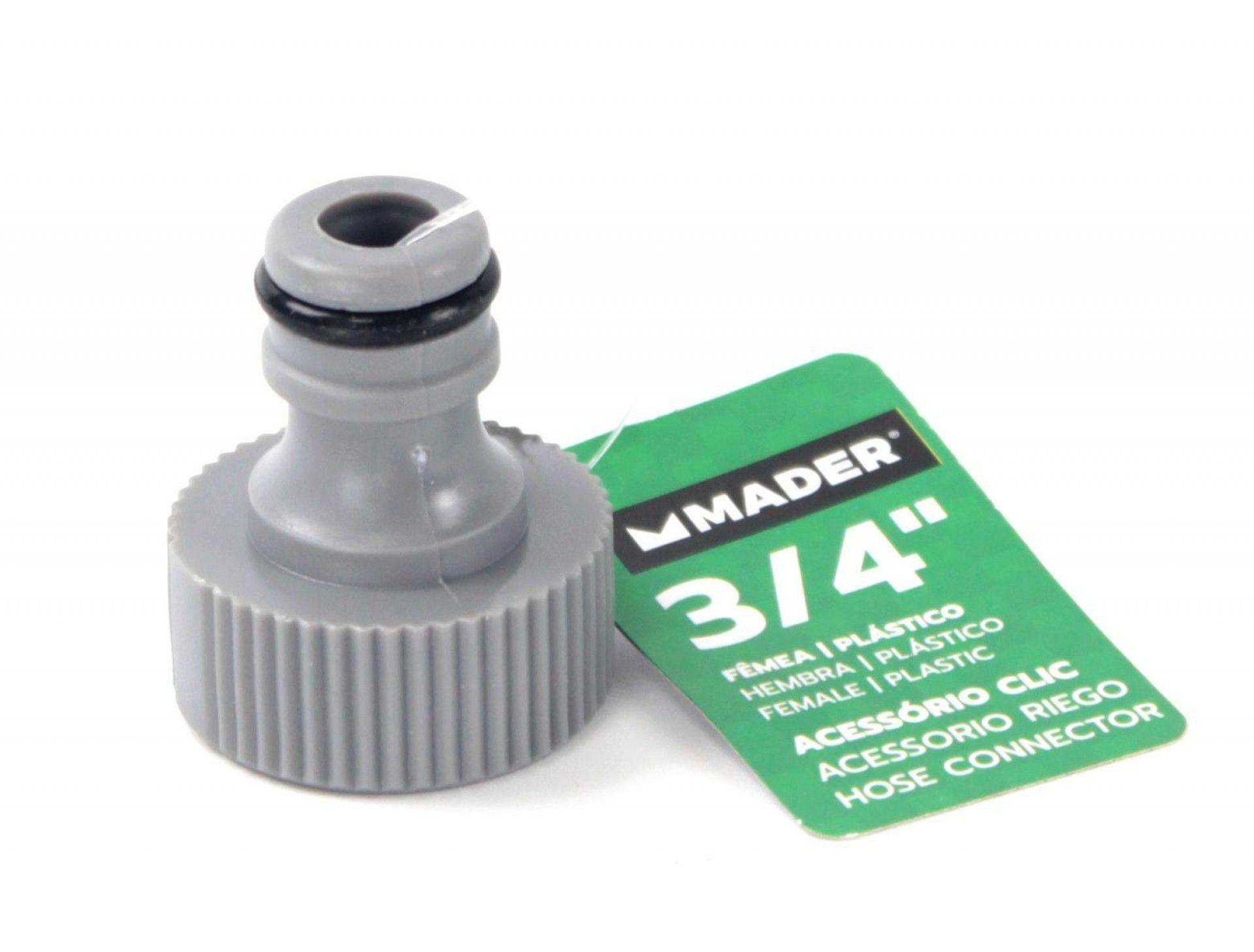 Acessório Clic, Plástico, Fêmea, 3/4 refª 33850 MADER