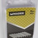 Agrafes, 12mm, 500Un ref 33213 MADER
