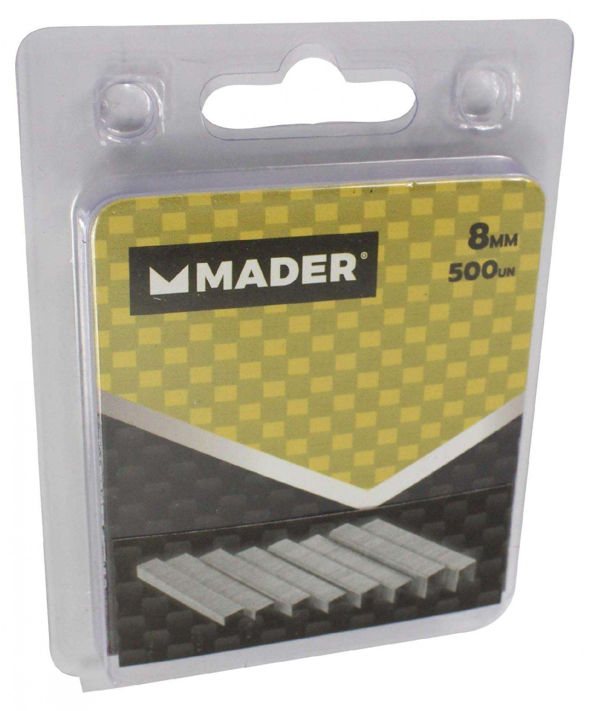 Agrafes, 8mm, 500Un refª 33211 MADER