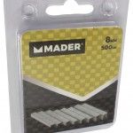 Agrafes, 8mm, 500Un ref 33211 MADER