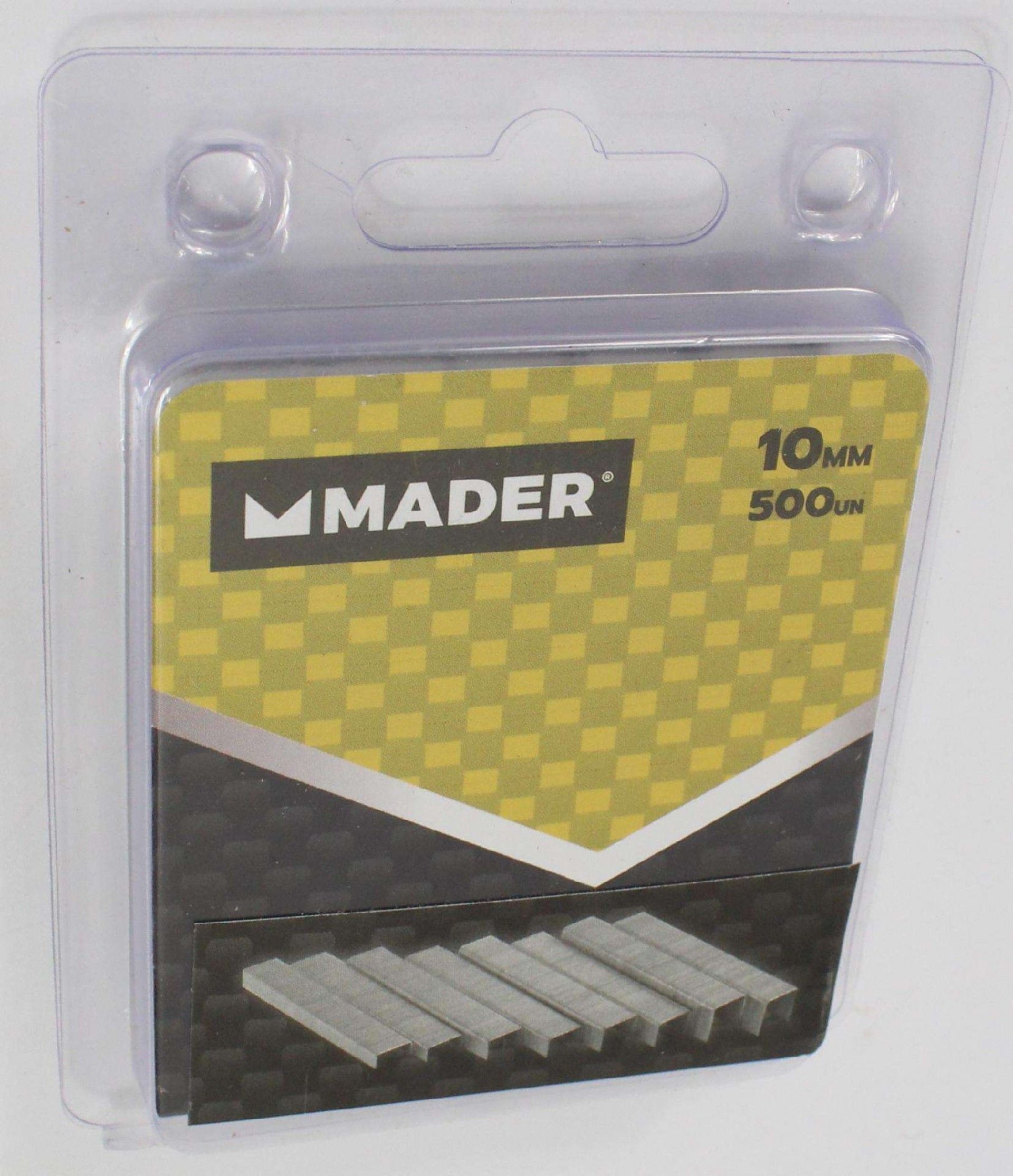Agrafes, 10mm, 500Un refª 33212 MADER