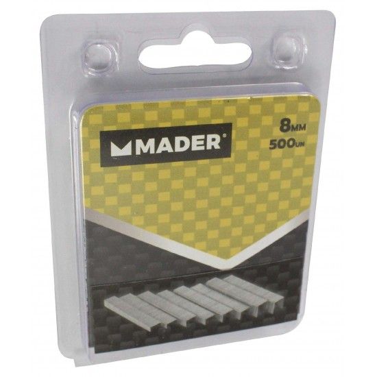 Agrafes, 8mm, 500Un ref 33211 MADER