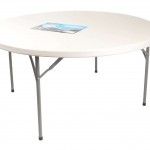 Mesa Desdobrável, Redonda, 150cm refª 31316 MADER Mesa Desdobrável, Redonda, 150cm refª 31316 MADER